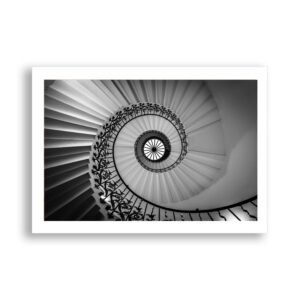 The spiral Tulip Staircase - Greenwich, London